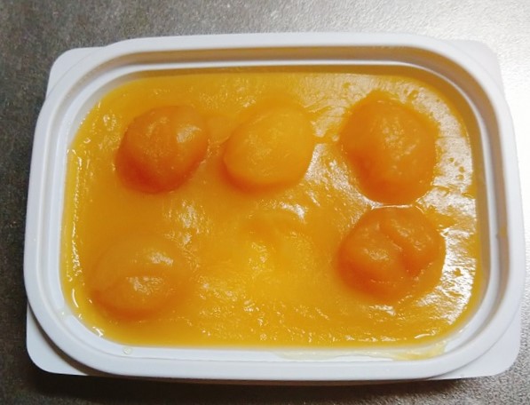 1個食べた栗きんとん